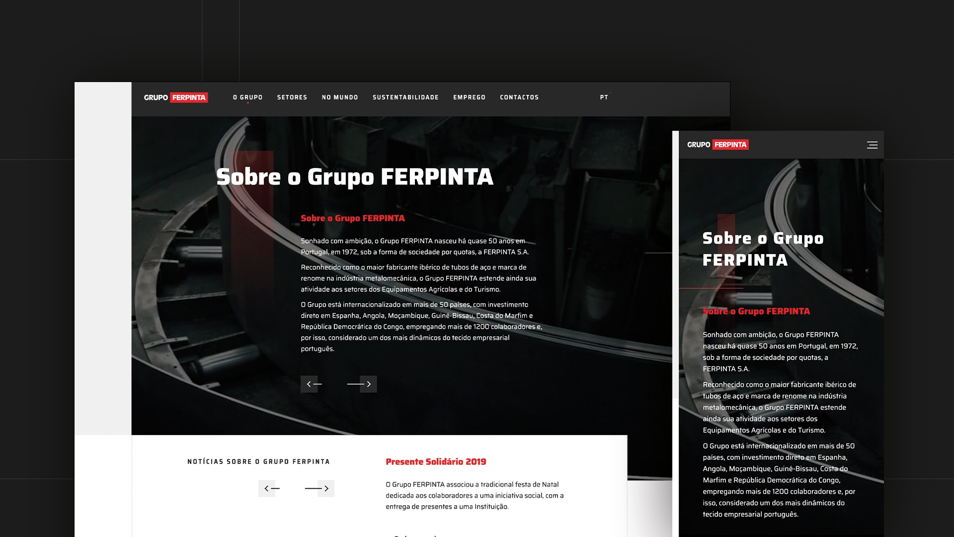 Grupo Ferpinta - Fullscreen 2 - LOBA.cx